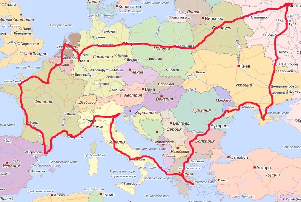 Путешествие по россии на машине маршруты. Путешествие на машине по Европе. Карта путешествия по Европе на автомобиле. Маршрут путешествия по Европе. Маршрут по Европе на машине.